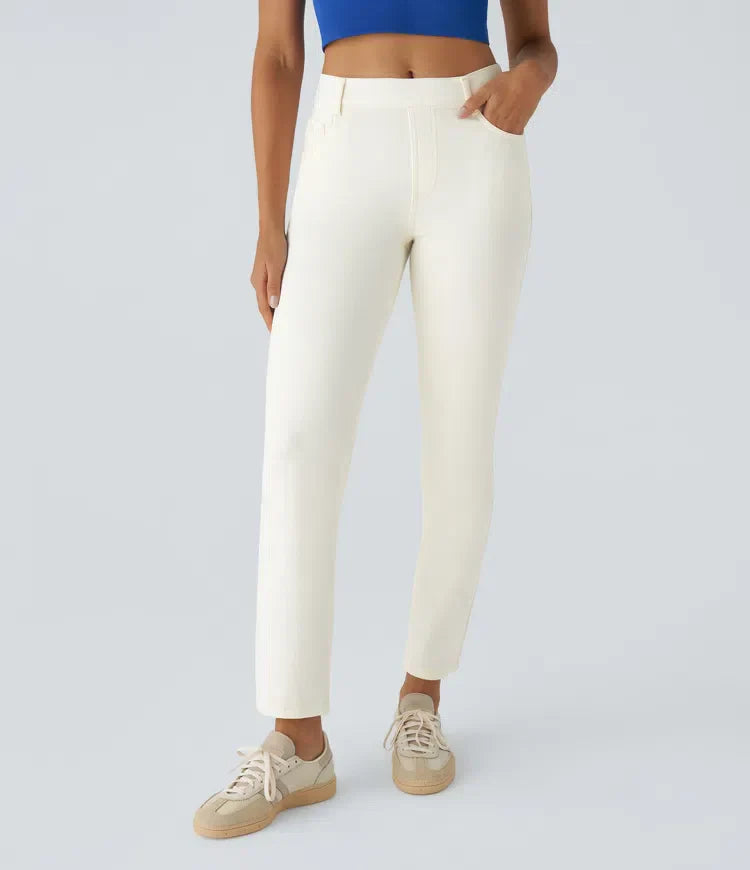 ComfortFit™ - Elastic and comfortable pants with high waist