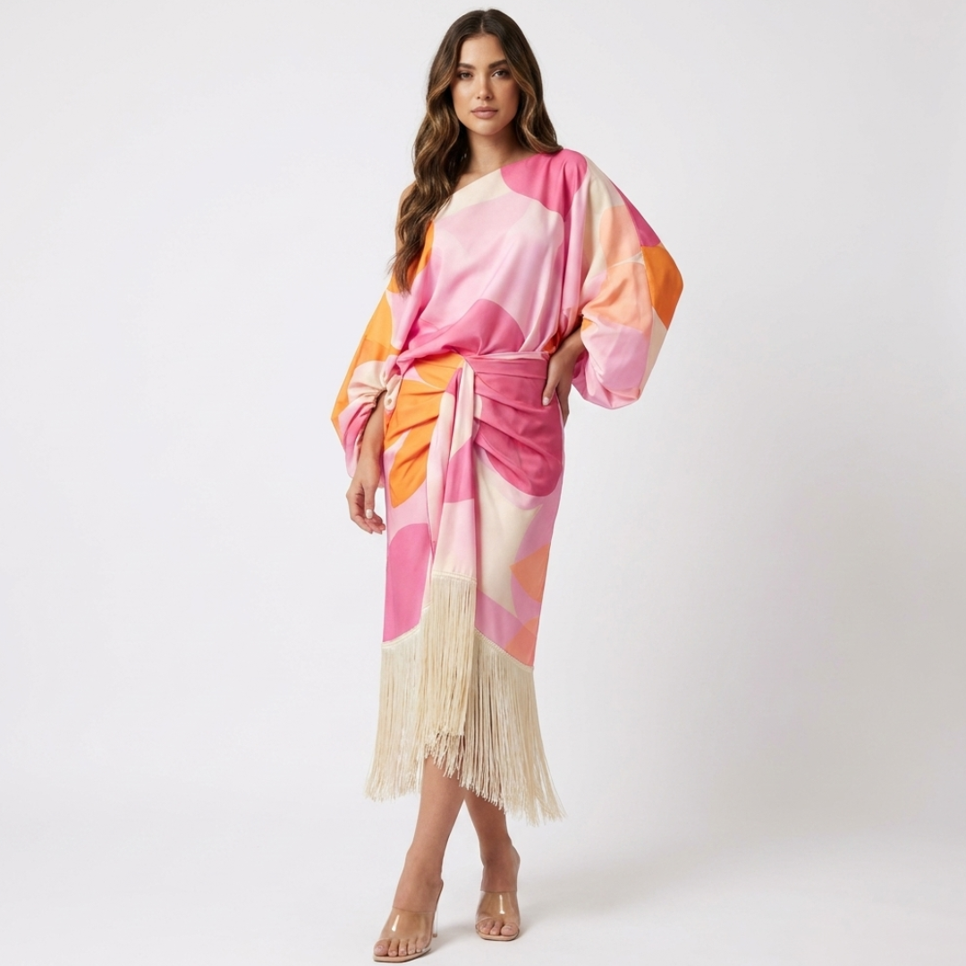 Calíope - Luxurious dress with a glamorous look