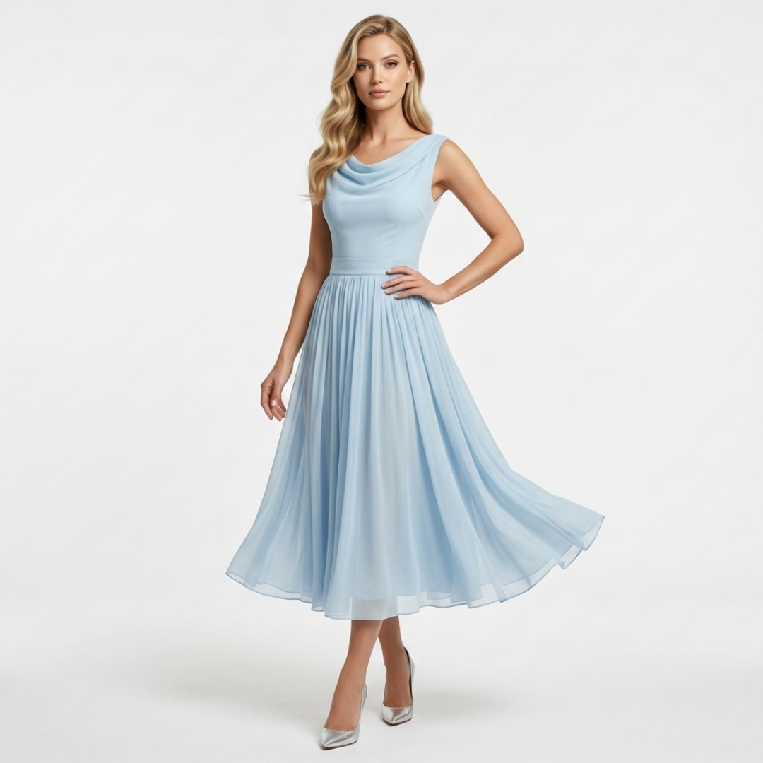 Carmen - Long Sleeveless Dress