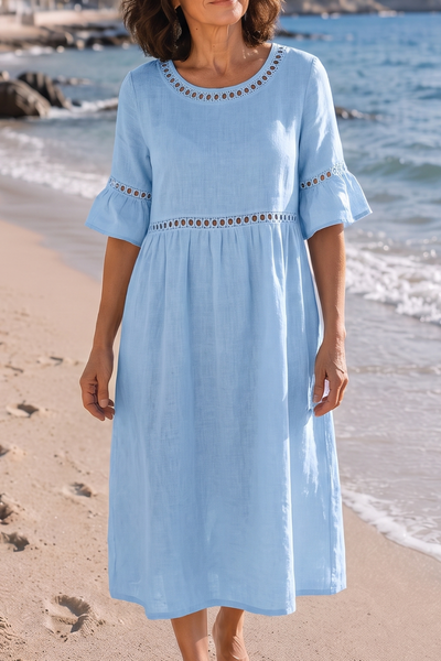 Alicja | Airy Dress with Lace
