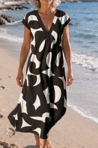 Waleria | Dress with V-Neck