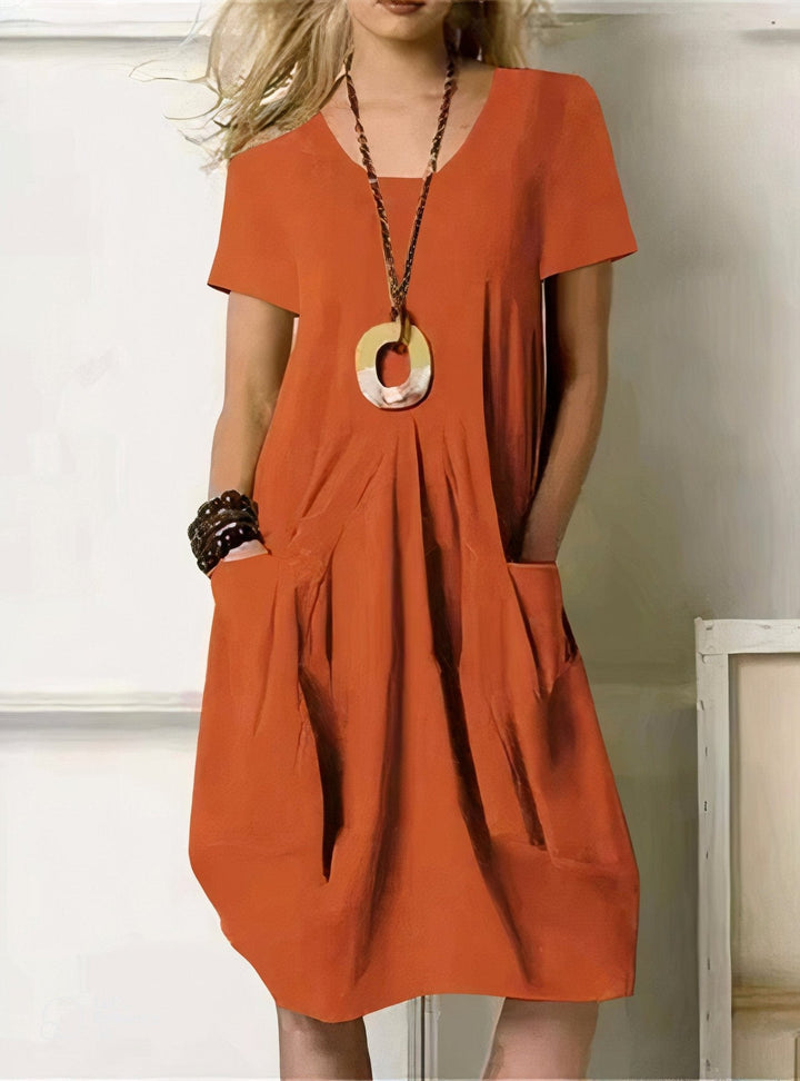 Karina | Loose Casual Dress with Pockets