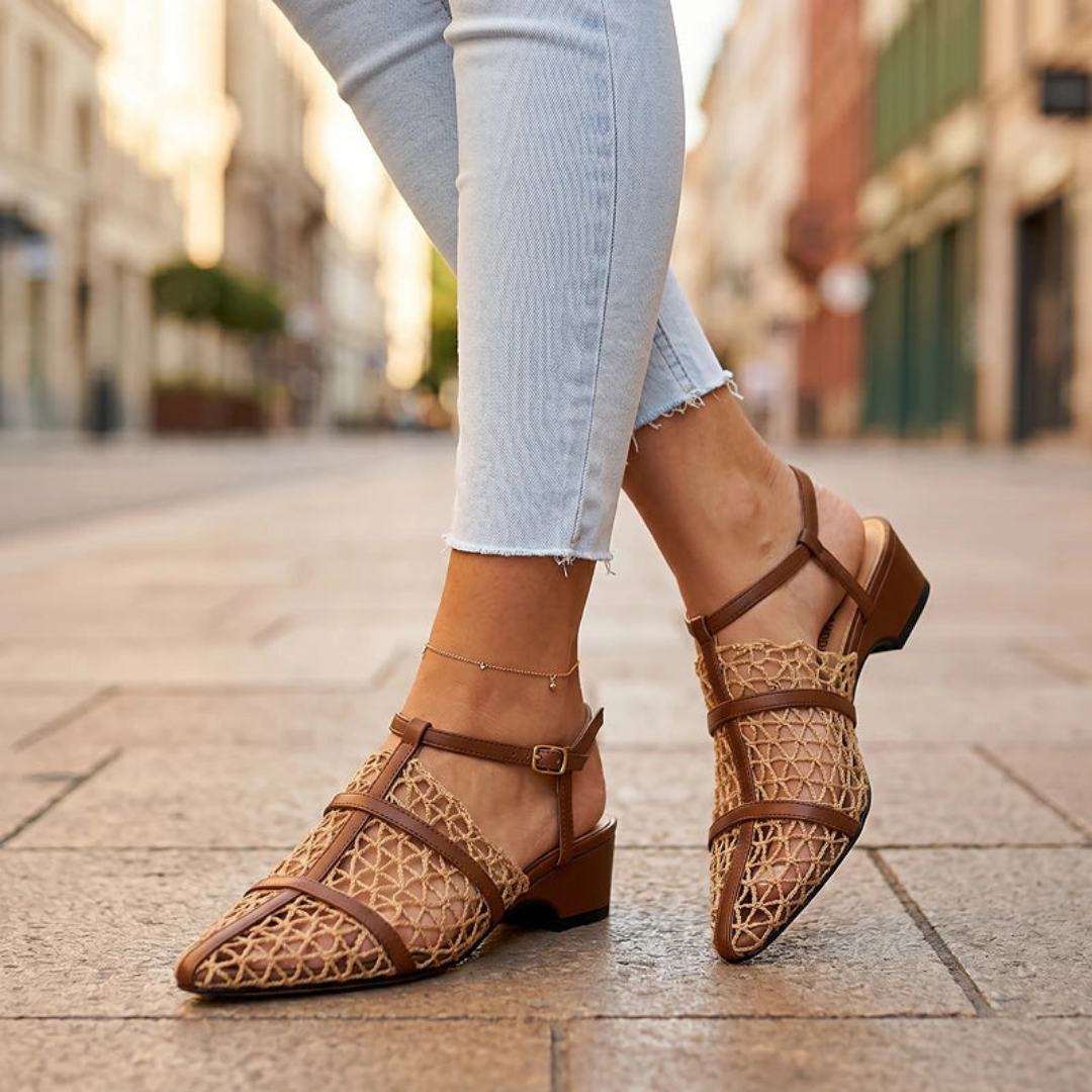 Chloe | Woven Comfortable Sandals