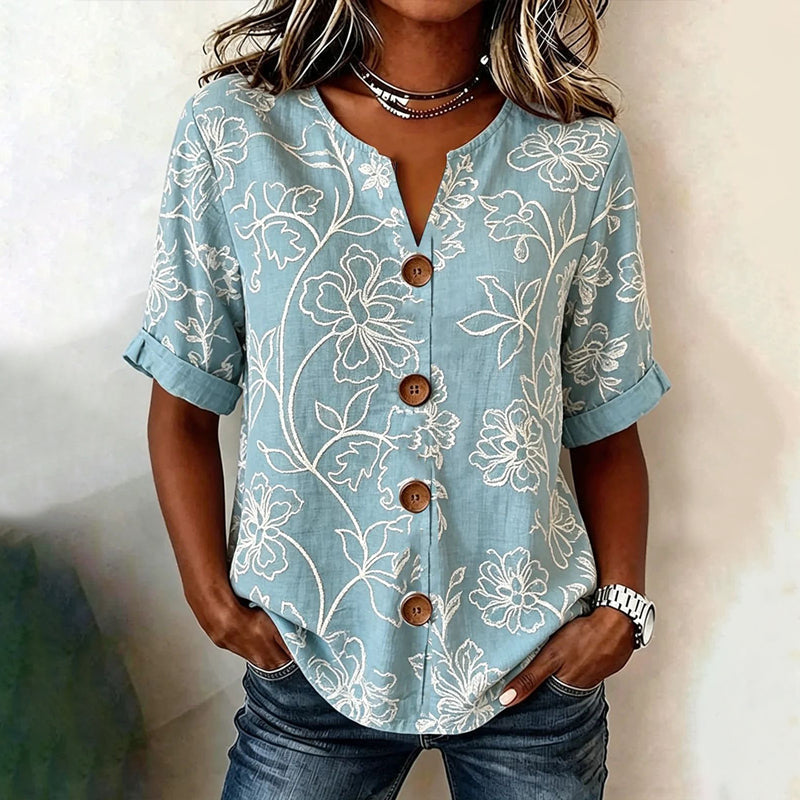 Sophie | Floral Vintage Blouse