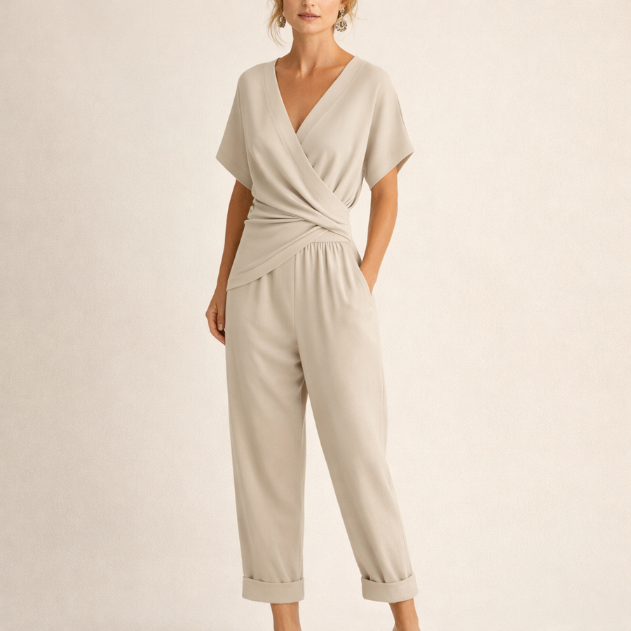 Emily | Chic Wrap Jumpsuit