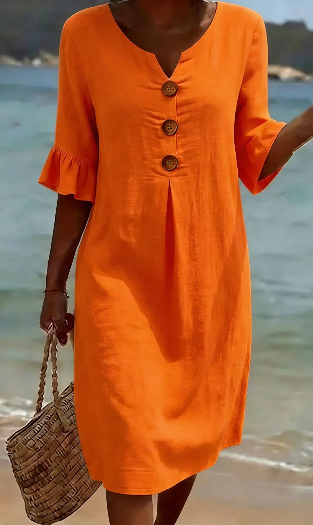 Wanesa | Summer Dress with Buttons