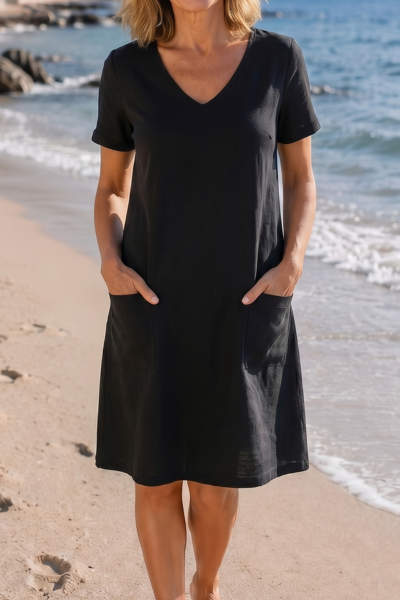 Karina | Loose Casual Dress with Pockets