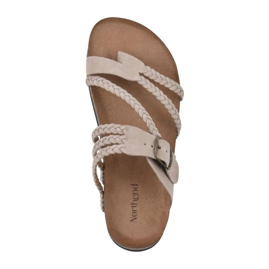 Spencer | Braided Cork Sandals