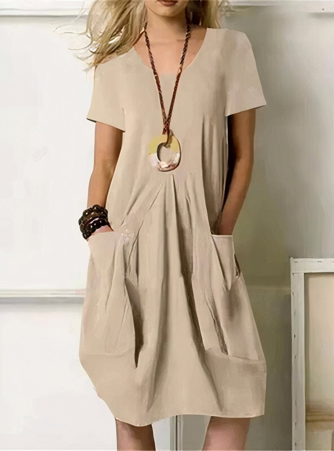 Karina | Loose Casual Dress with Pockets