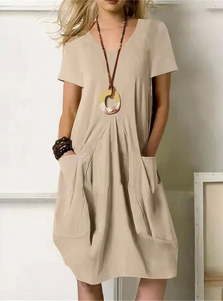 Karina | Loose Casual Dress with Pockets