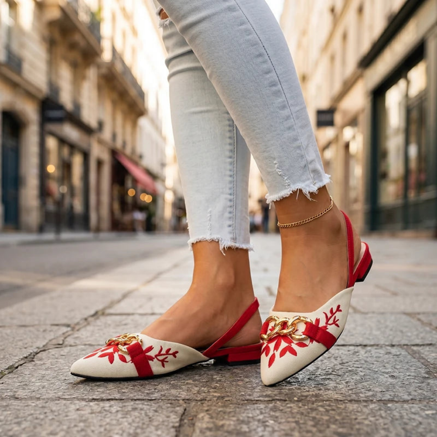 Marisol | Embroidered Comfort Loafers
