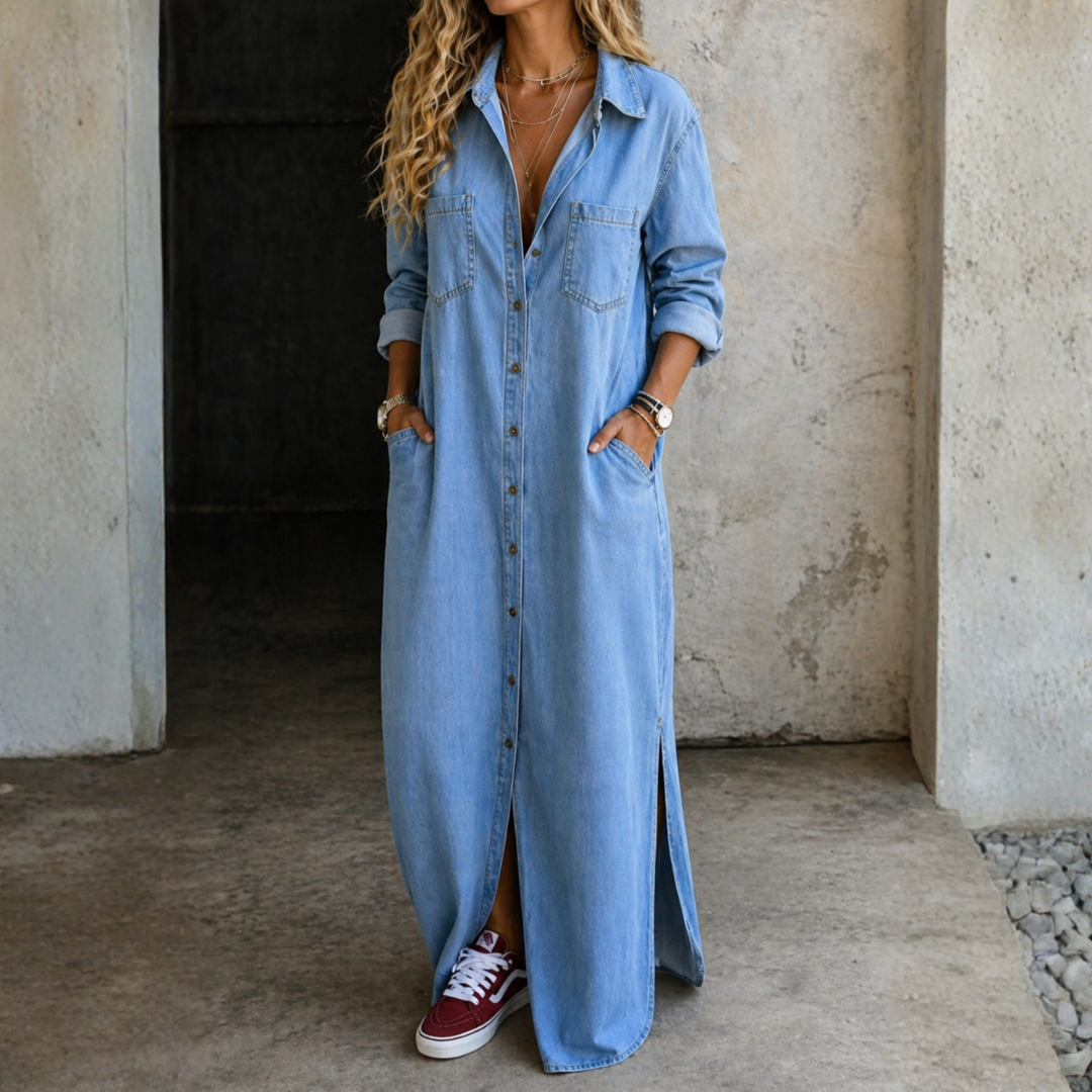 Rosalie | Button Dress