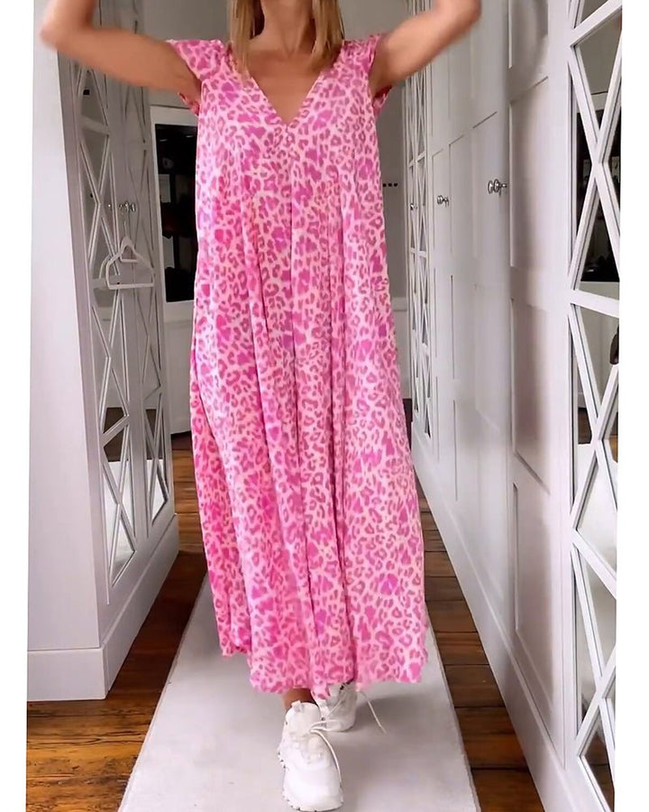 Lavinia | V-Neck Maxi Dress