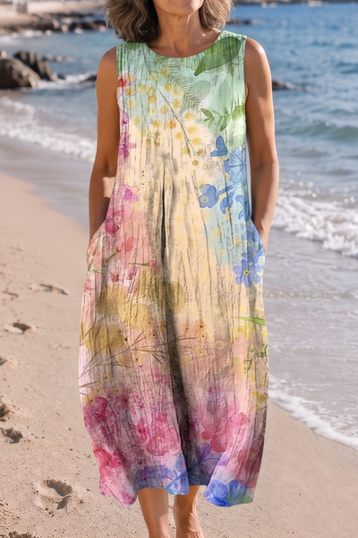 Hanna | Flowing Floral Dress