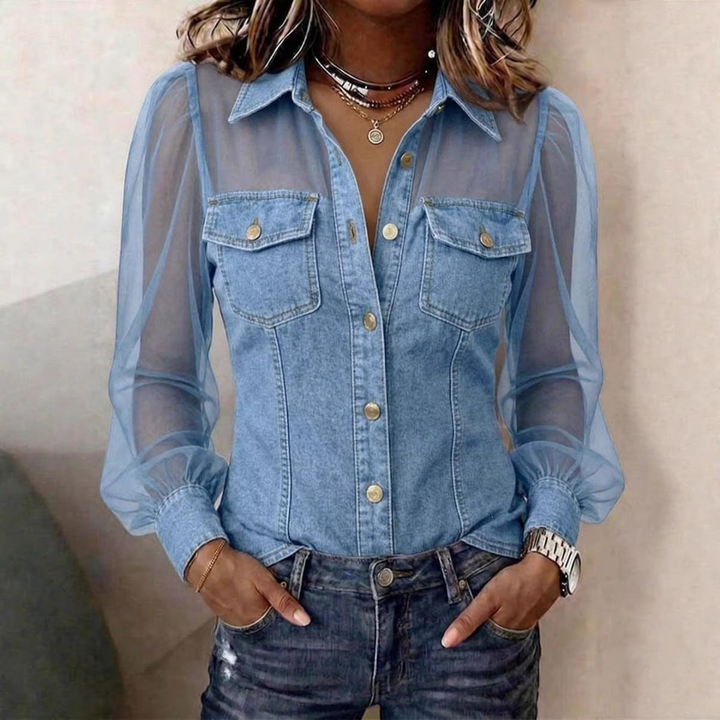 Brandi | Elegant Buttoned Blouse