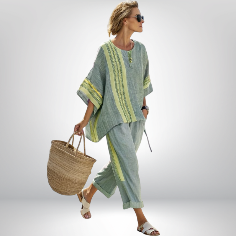 Lily | Boho Stripe Set