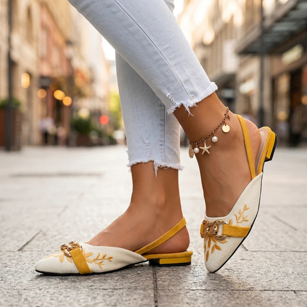 Marisol | Embroidered Comfort Loafers