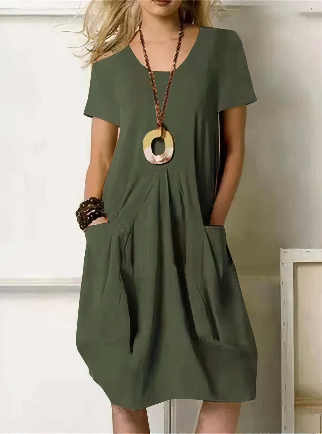 Karina | Loose Casual Dress with Pockets