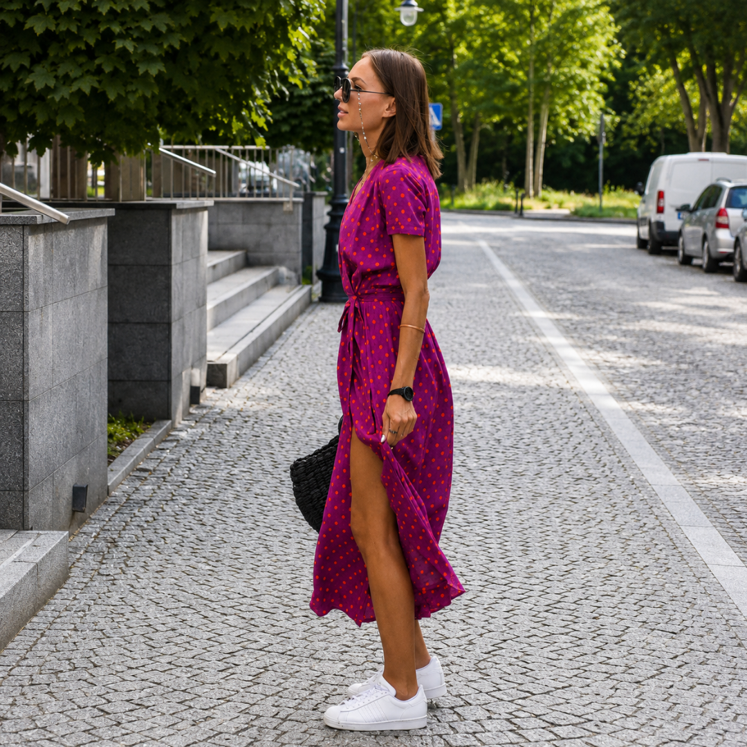 Amber | V-Neck Shaping Dress