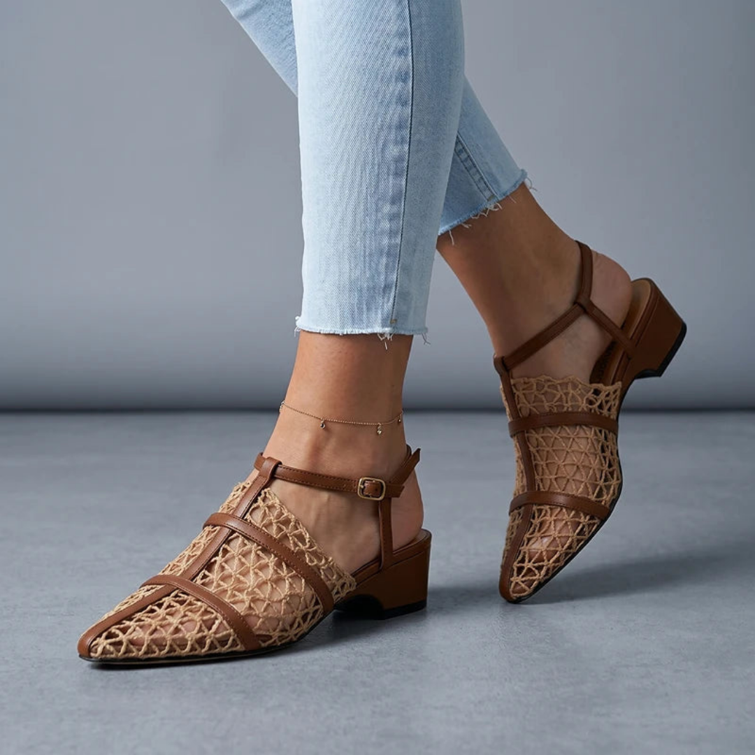 Chloe | Woven Comfortable Sandals