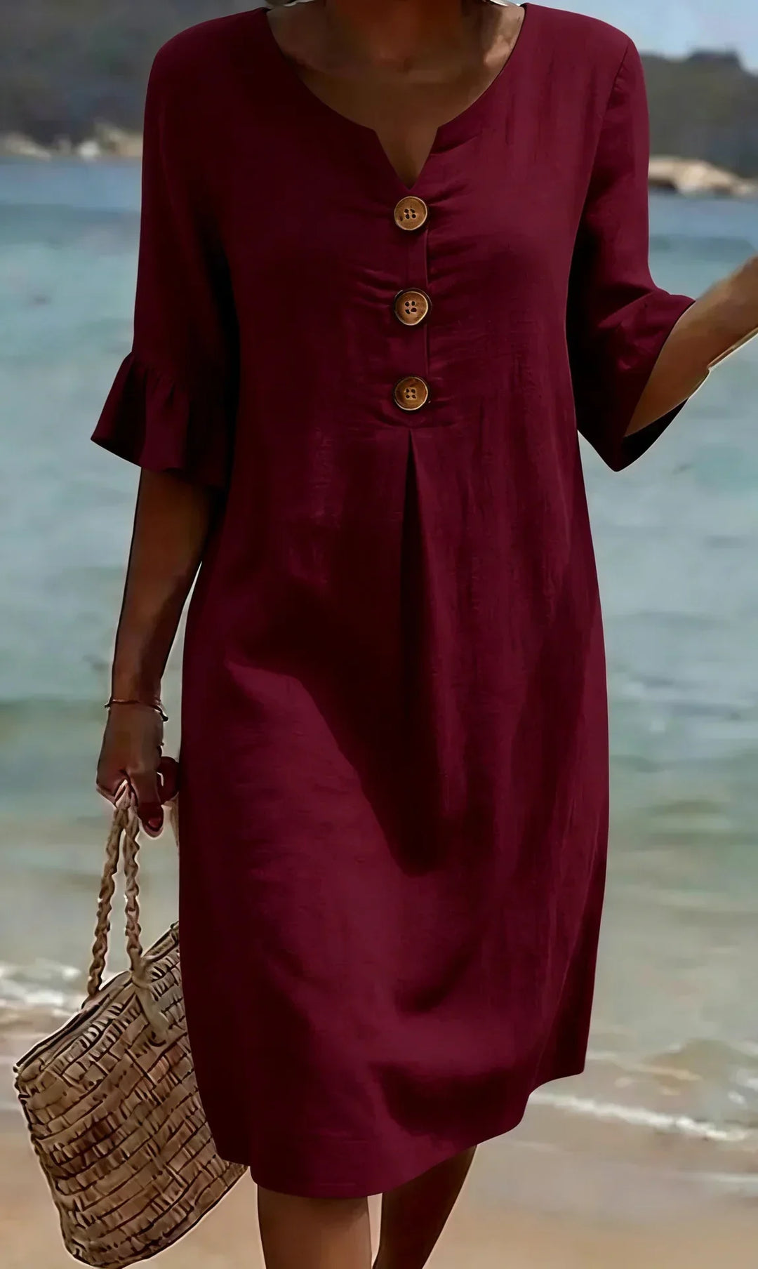 Wanesa | Summer Dress with Buttons