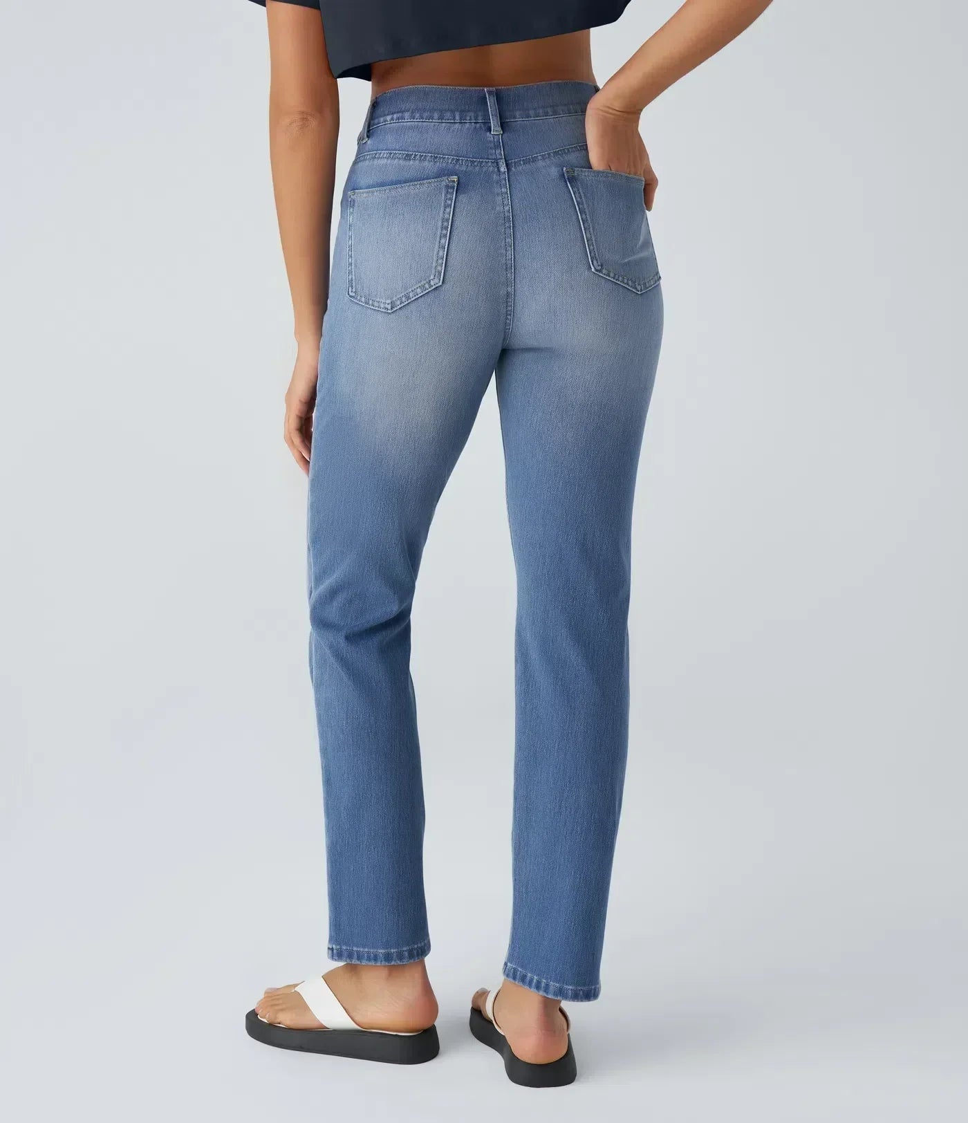 ComfortFit™ - Elastic and comfortable pants with high waist