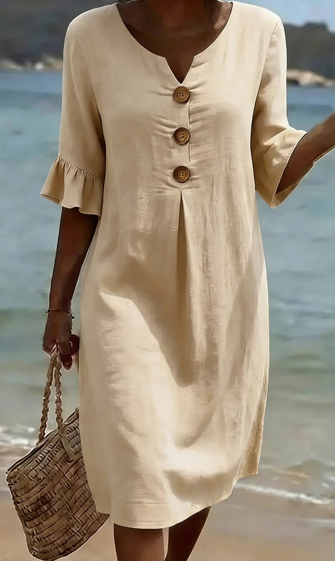 Wanesa | Summer Dress with Buttons