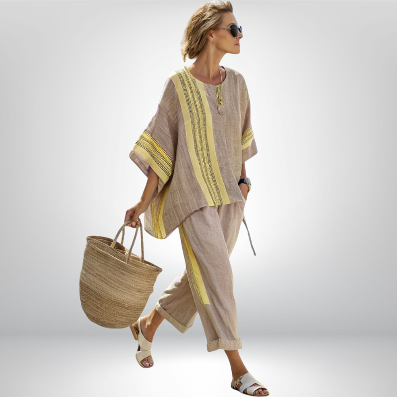 Lily | Boho Stripe Set