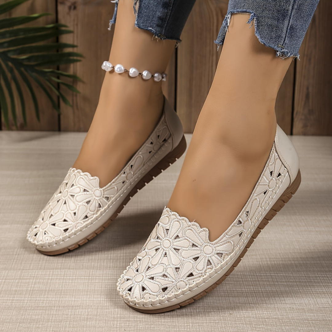 Courtney | Breathable Comfort Flats