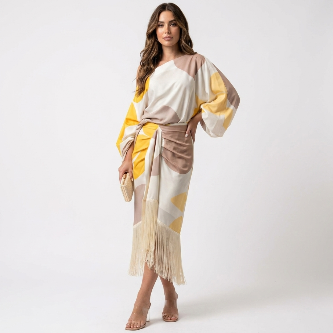 Calíope - Luxurious dress with a glamorous look
