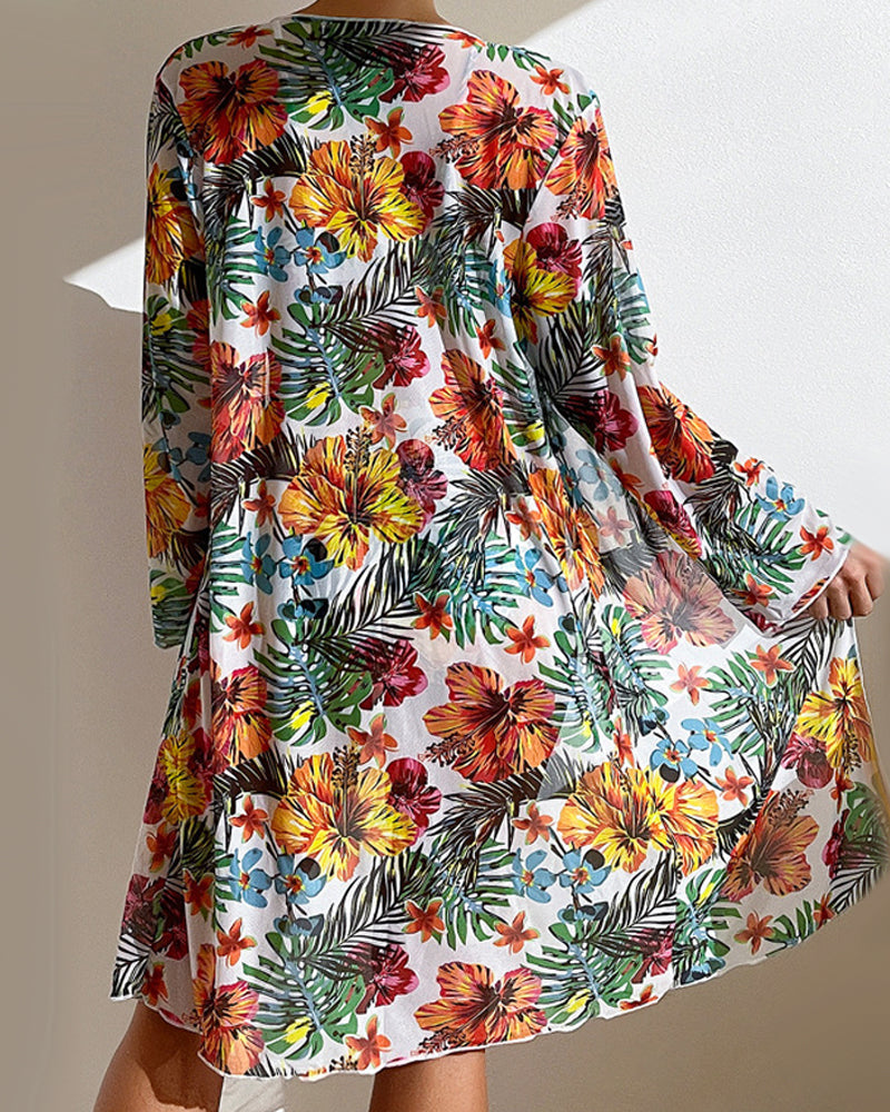 Summer Crush | Bikini with Flower Skirt