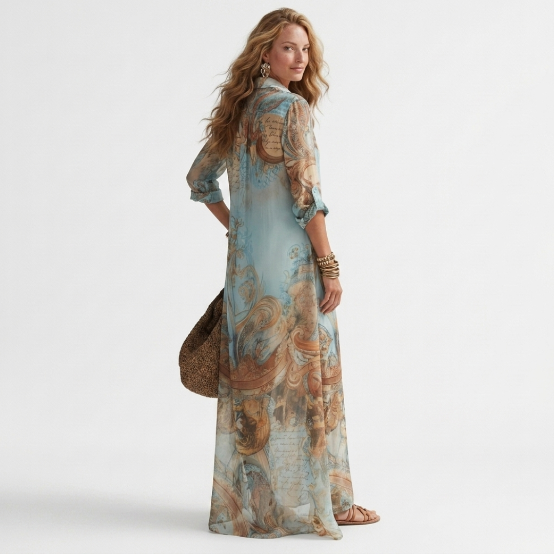 Edna - Elegant Shirt Dress