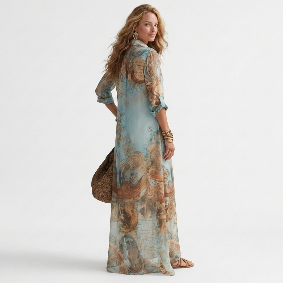 Edna - Elegant Shirt Dress
