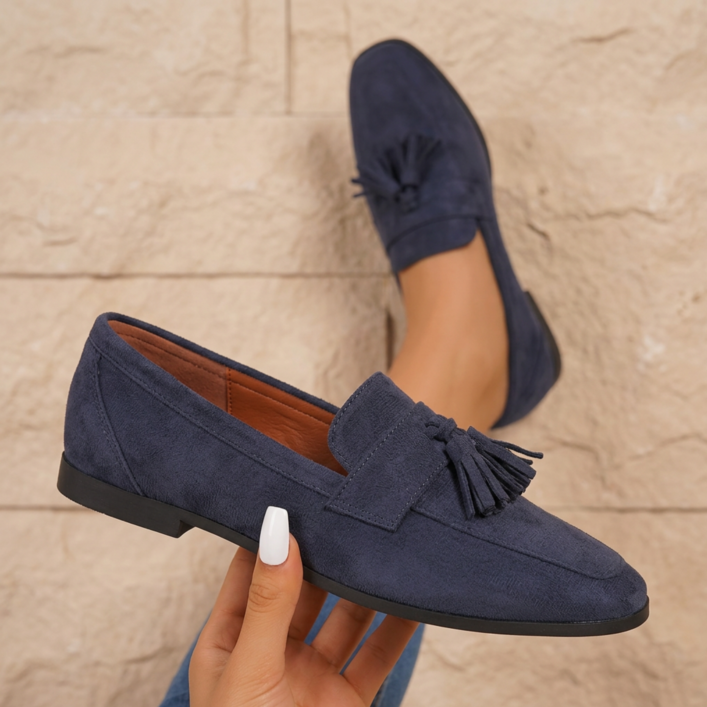 Ariana | Classic Tassel Loafers