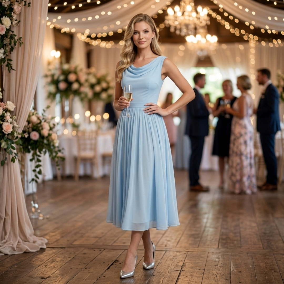 Carmen - Long Sleeveless Dress