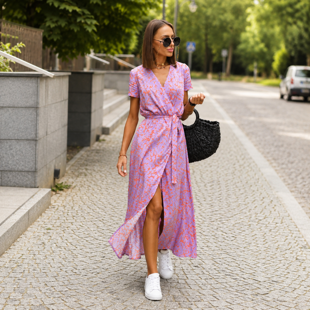 Amber | V-Neck Shaping Dress