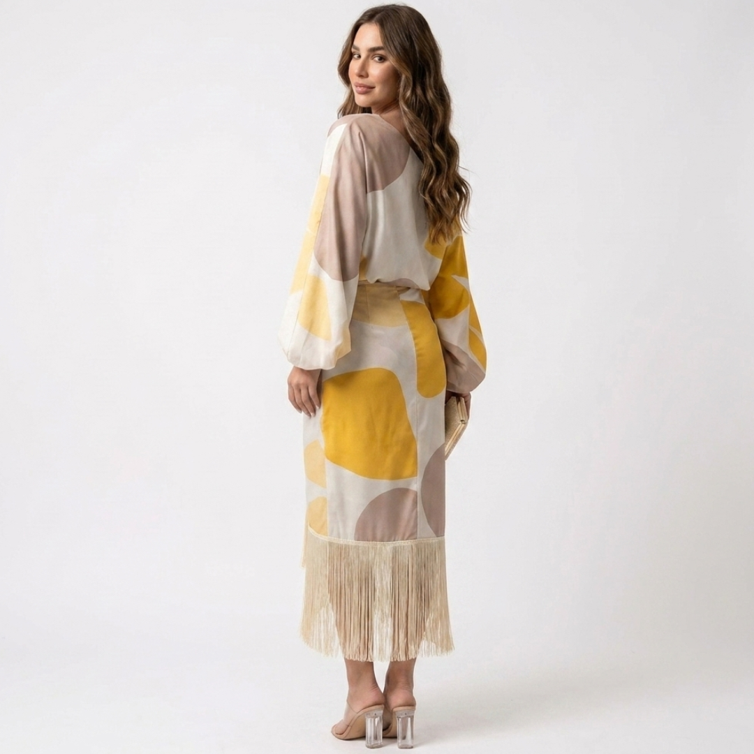 Calíope - Luxurious dress with a glamorous look