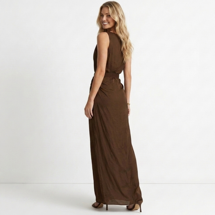 Afrodite - Dress with Deep Neckline