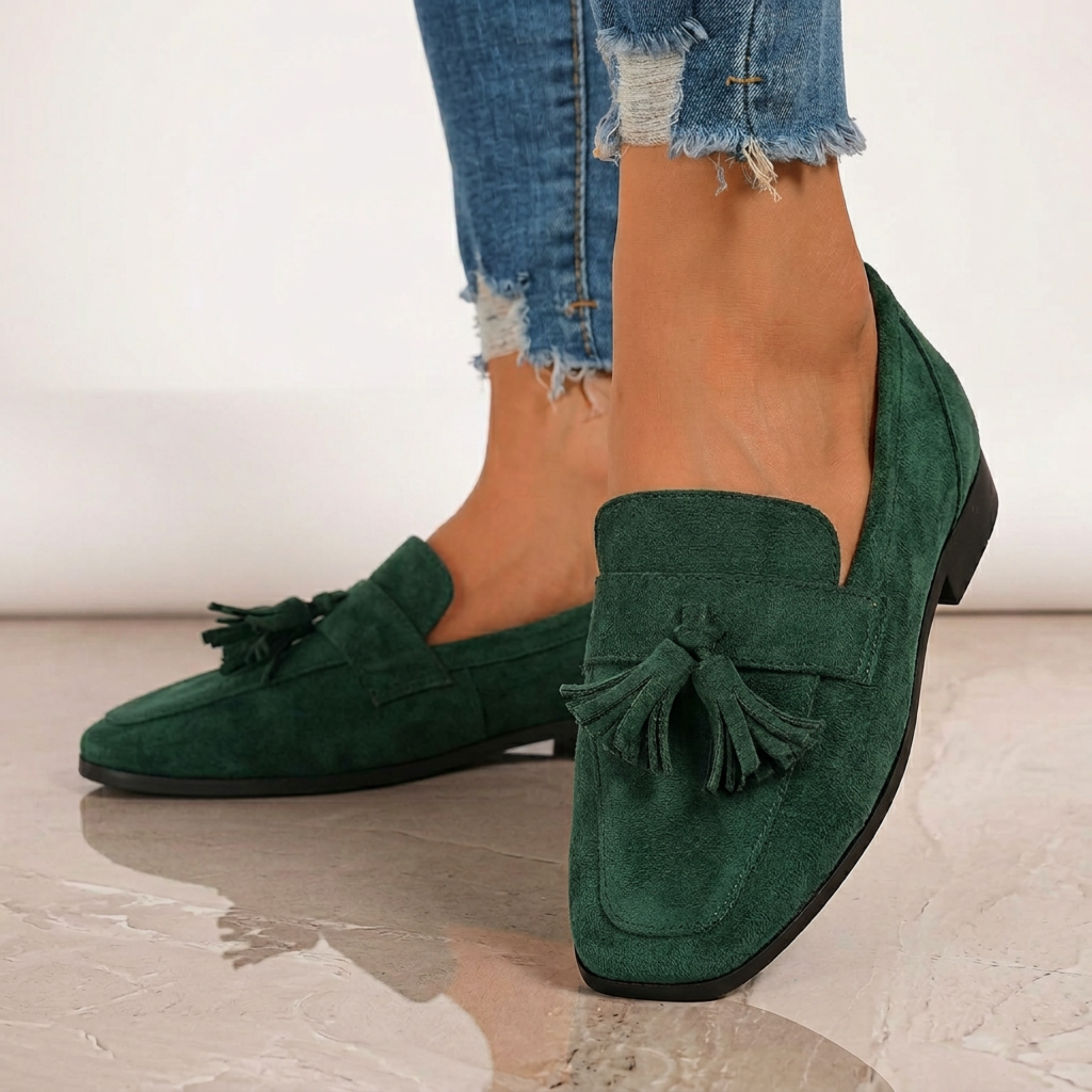 Ariana | Classic Tassel Loafers