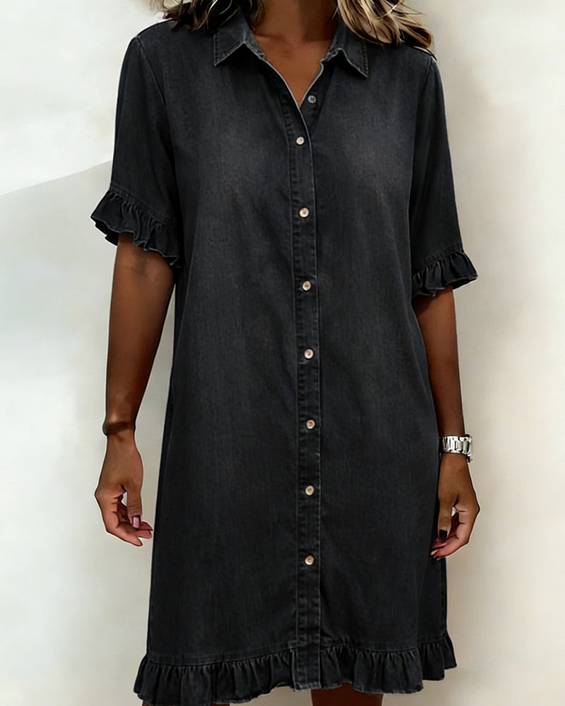 Klara | Loose Denim Dress