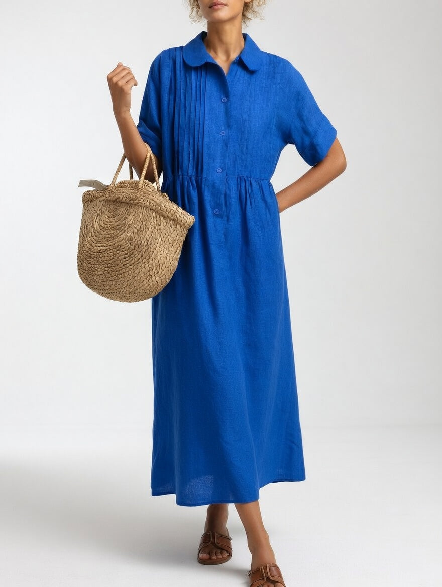 Lena | Airy Summer Shirt Dress