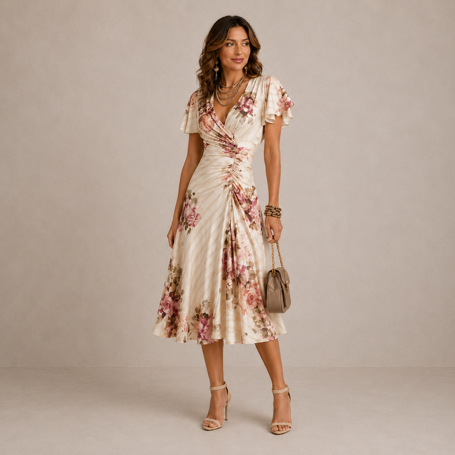 MARGARET | Floral Midi