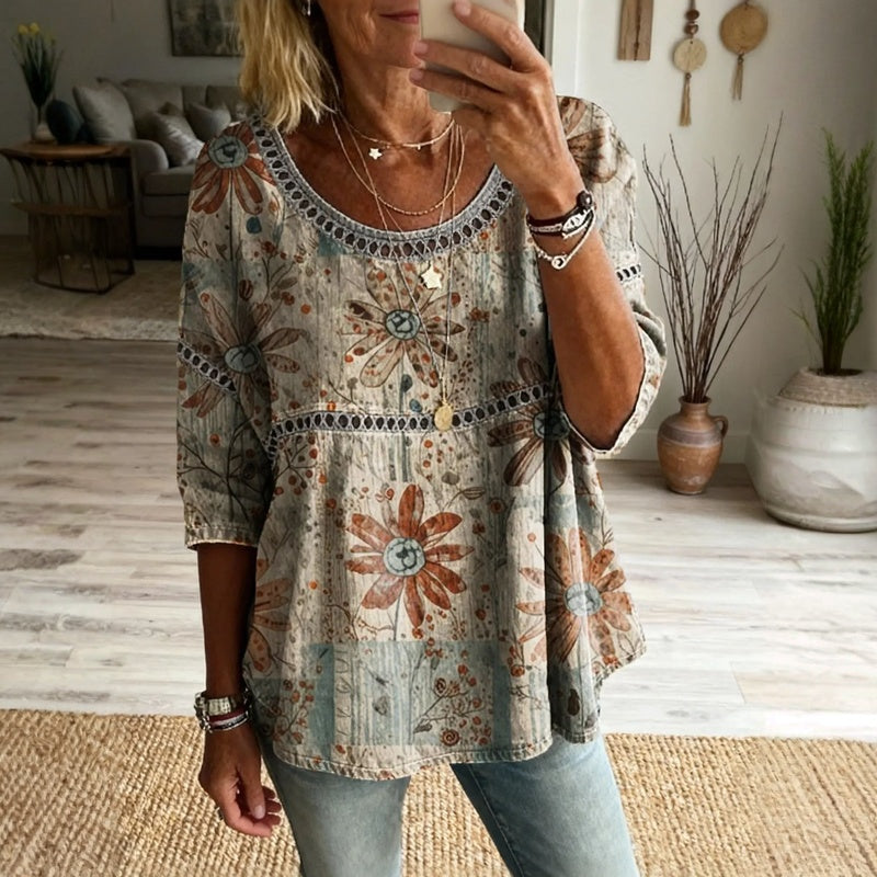 Sophie | Floral Print Top