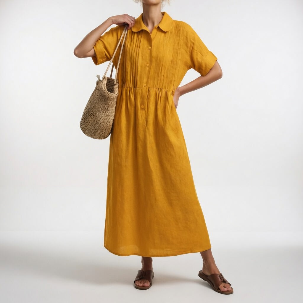Lena | Airy Summer Shirt Dress