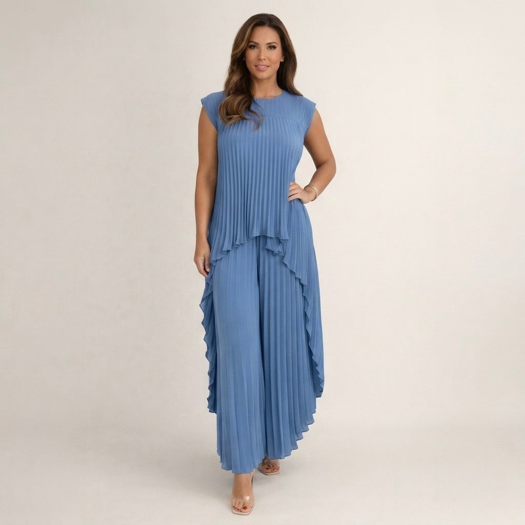 Sophie | Chic Pleated Set