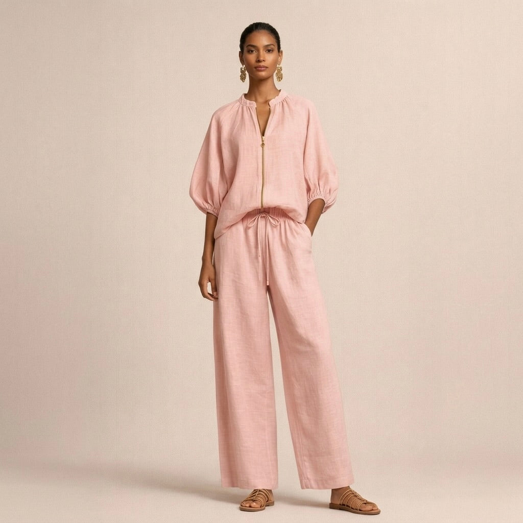 Emily | Zip-Up Casual Set