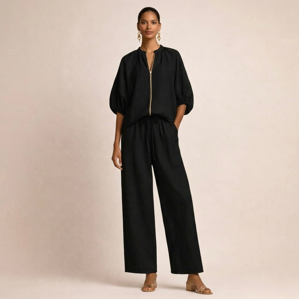 Emily | Zip-Up Casual Set