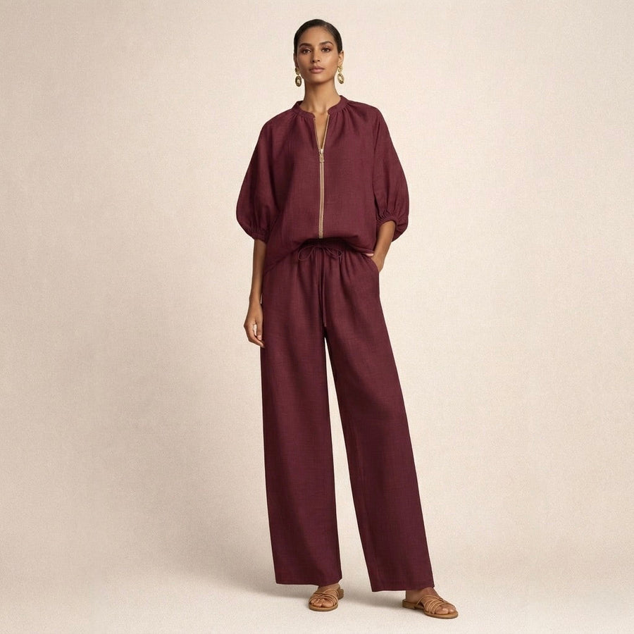 Emily | Zip-Up Casual Set