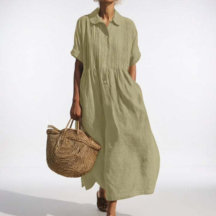 Lena | Airy Summer Shirt Dress