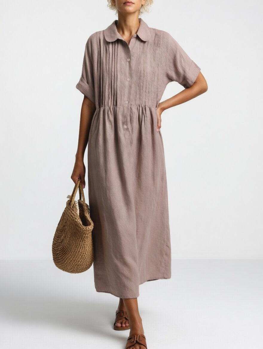Lena | Airy Summer Shirt Dress